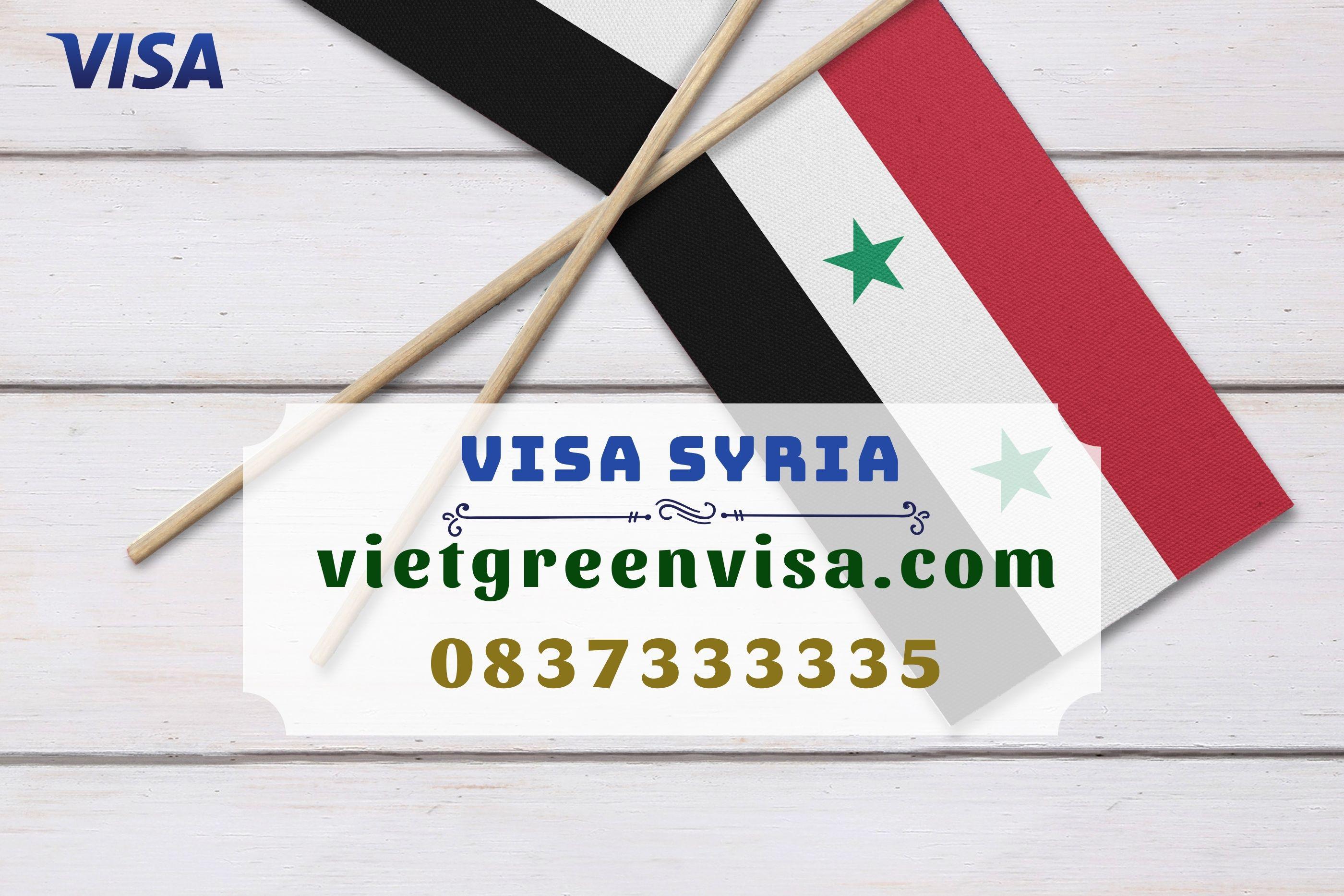 Kinh nghiệm xin visa Syria 