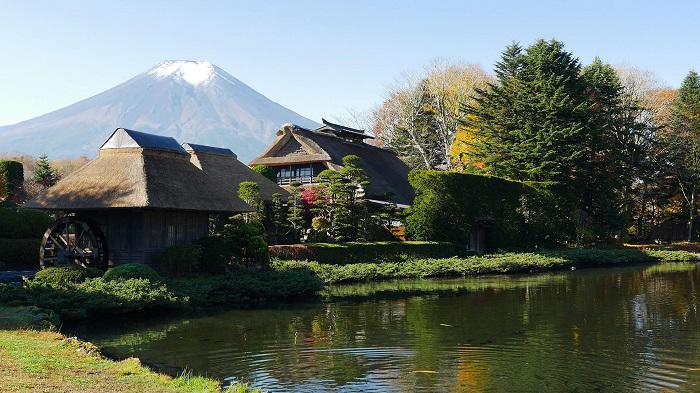 Oshino Hakkai – ngôi làng cổ dưới chân núi Phú Sĩ