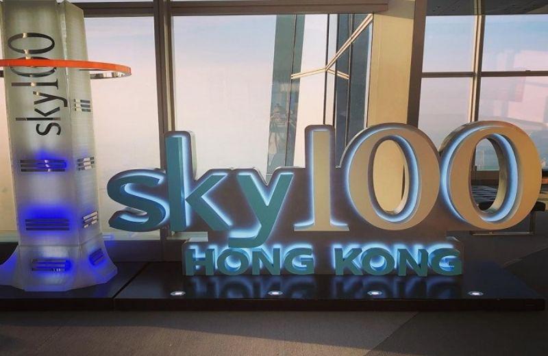 Tòa nhà Sky 100 - Đài quan sát cao nhất Hồng Kông
