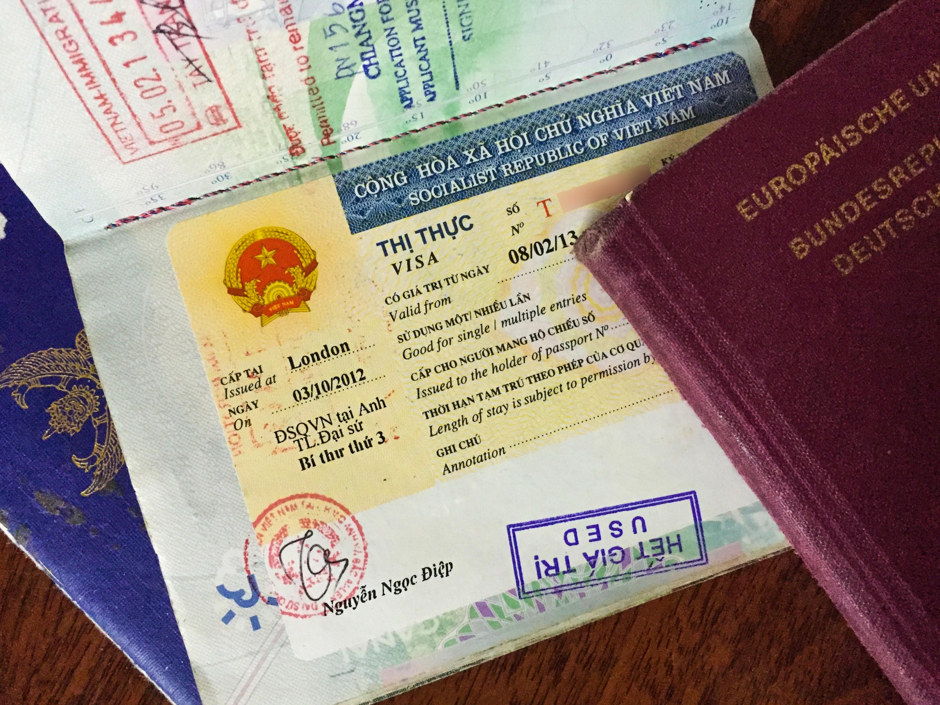 Hướng dẫn quy trình xin visa Việt Nam tại Sân bay