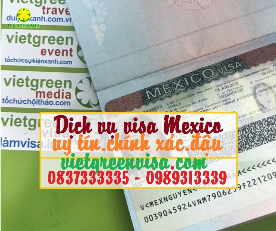 Visa Mexico, Đại sứ quán Mexico