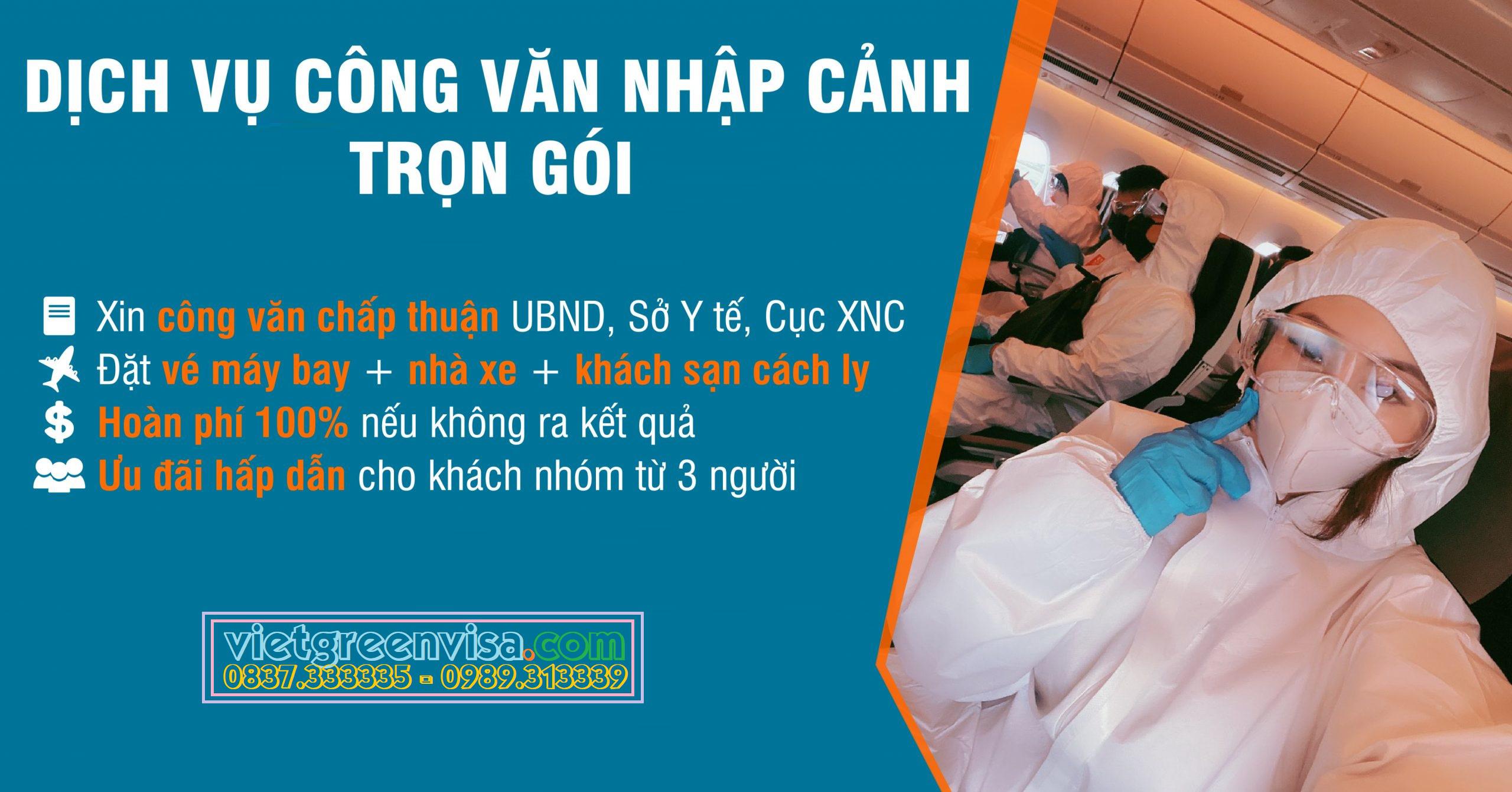 Lịch bay dành cho chuyên gia nước ngoài vào Việt Nam thang 6- 2021