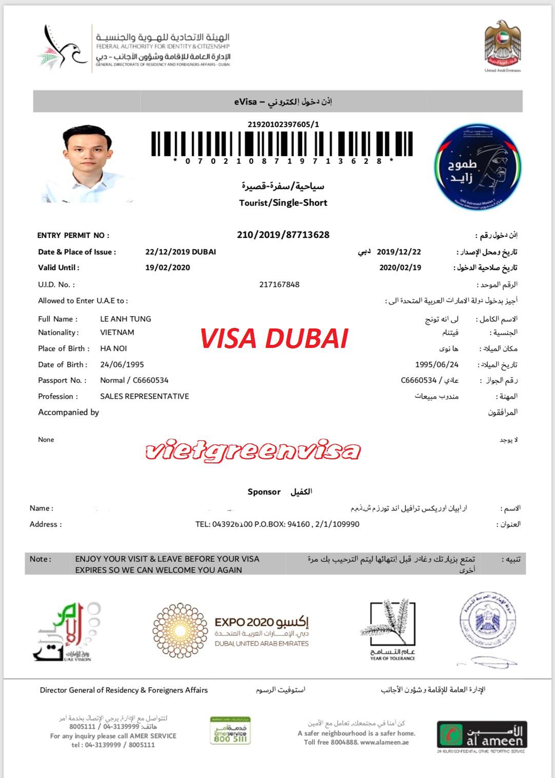 Trọn bộ hướng dẫn và kinh nghiệm xin visa Dubai