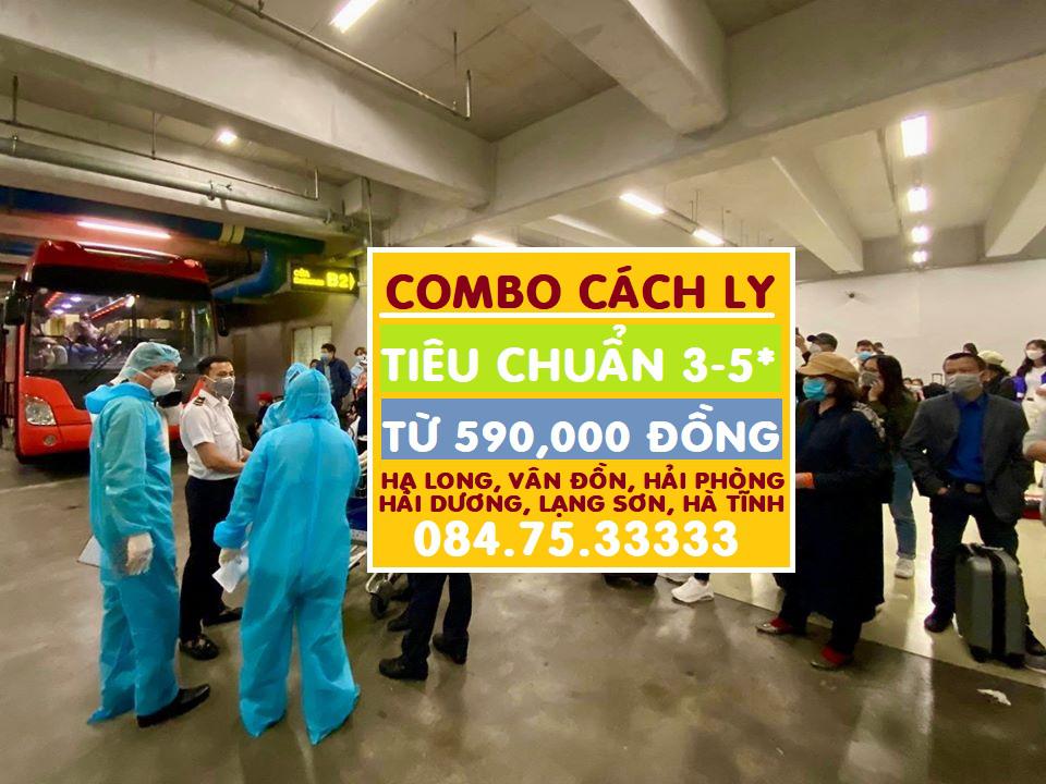 Combo khách sạn cách ly tại Vân Đồn Hạ Long, Quảng Ninh tháng 8