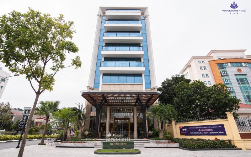 Khách sạn Purple Lotus Hotel 3 sao cách ly tại Hải Dương