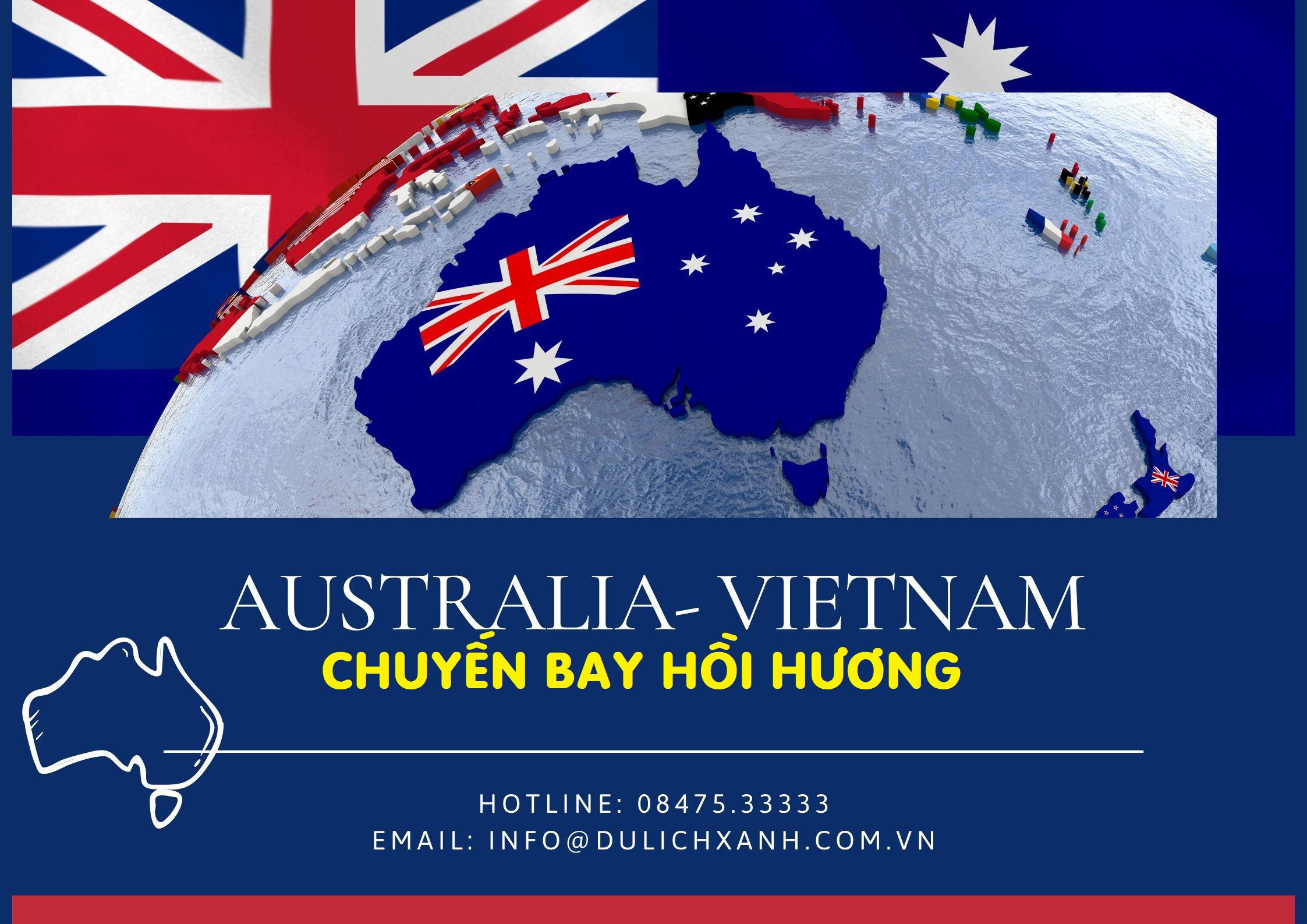 Chuyến bay hồi hương, chuyên gia từ Úc về Việt Nam tháng 2+3/2022