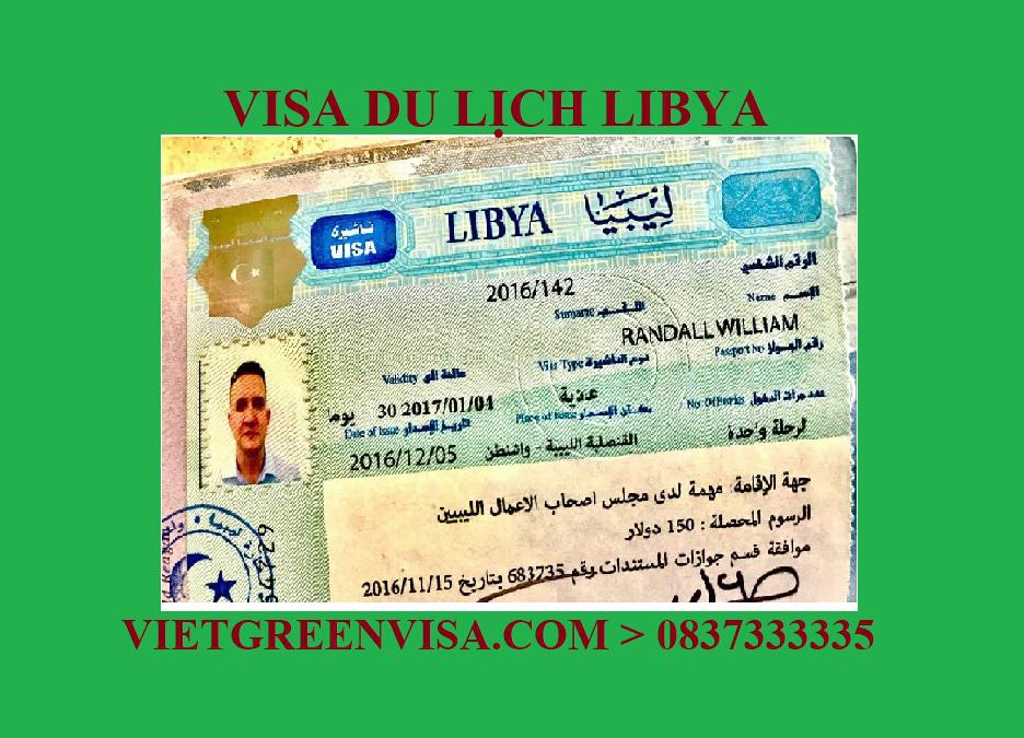 Làm Visa du lịch Libya uy tín, trọn gói, giá rẻ