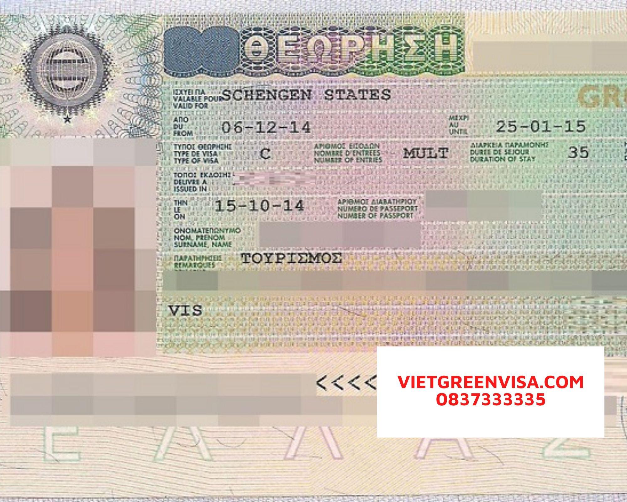 Xin visa quá cảnh qua Hy Lạp, visa Hy Lạp transit uy tín