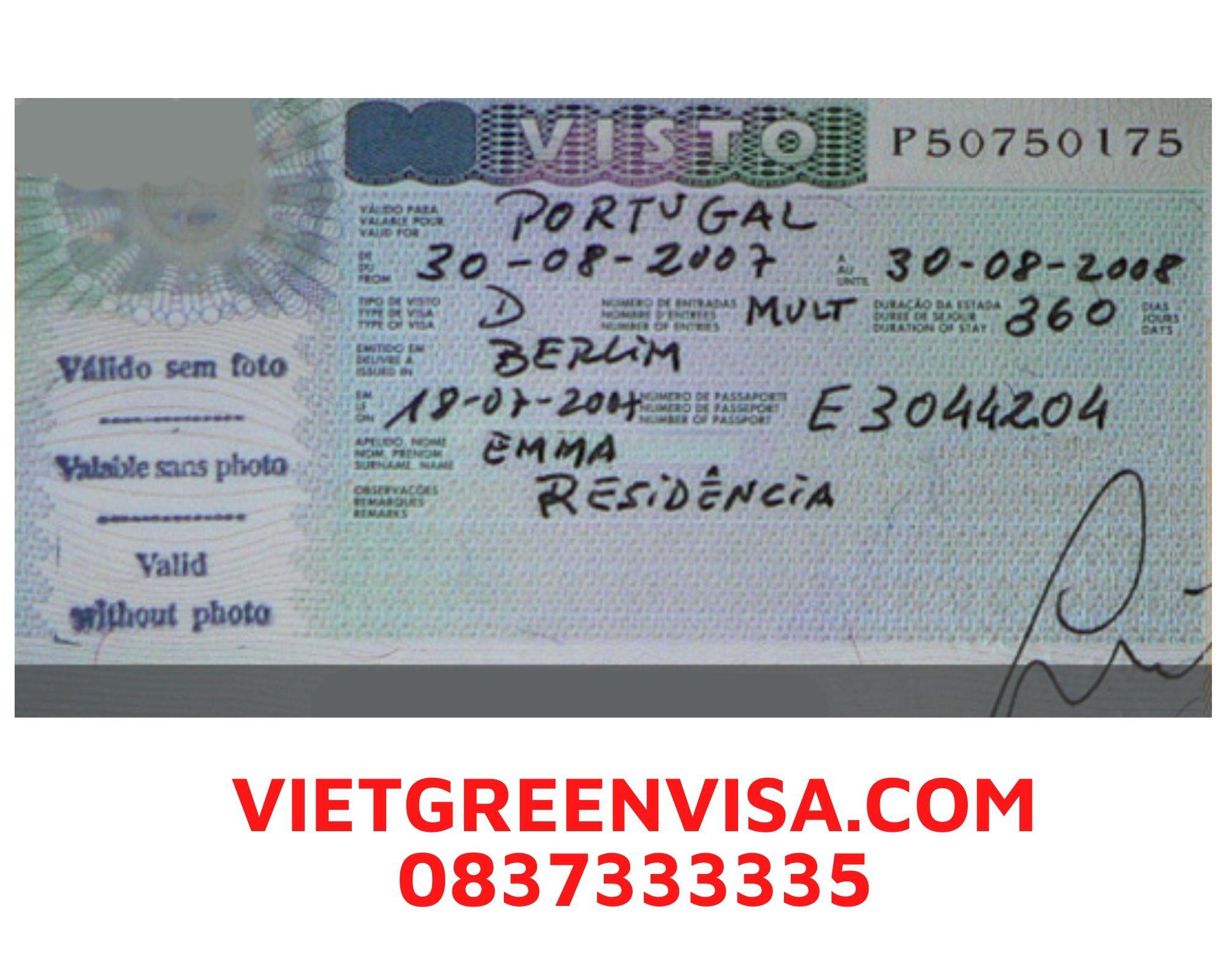 Visa Bồ Đào Nha diện thuyền viên, visa cho đoàn thuỷ thủ