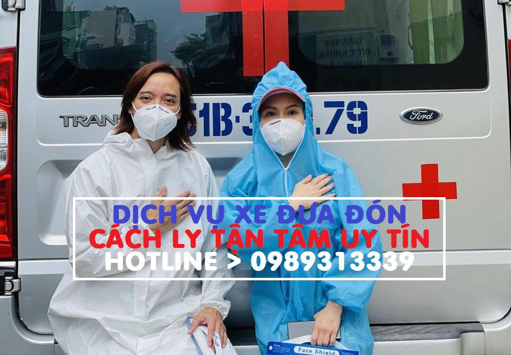 Dịch vụ xe Y tế đưa đón cách ly từ sân bay tại Lâm Đồng