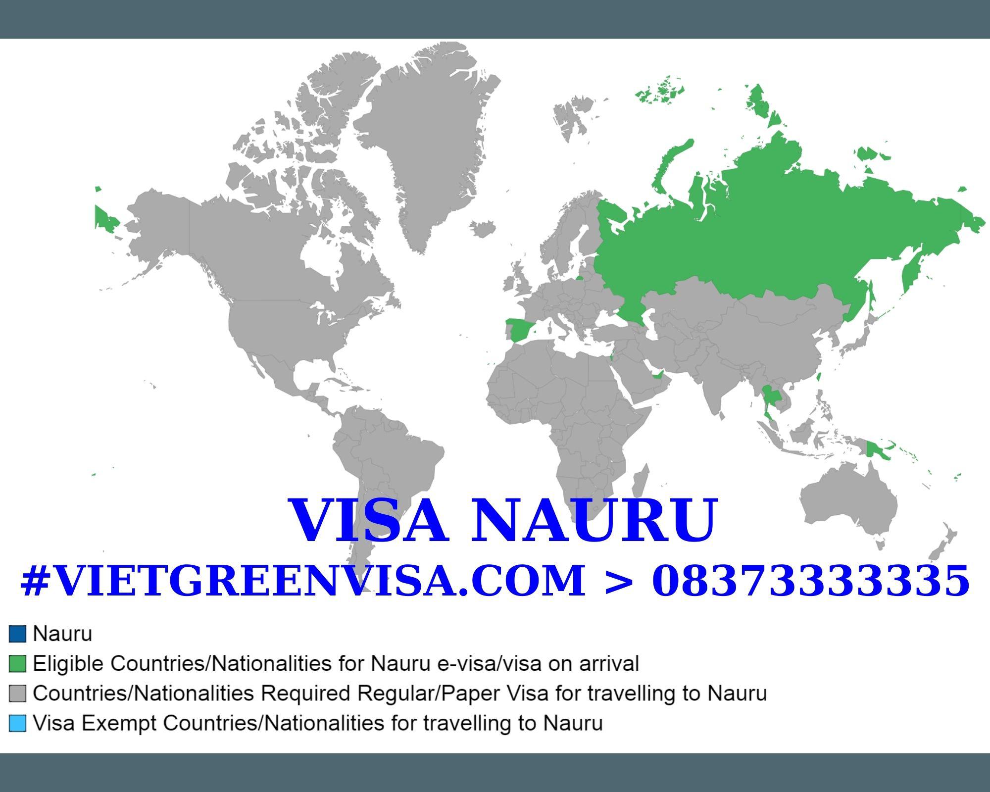 Xin Visa Nauru đi du lịch uy tín, trọn gói
