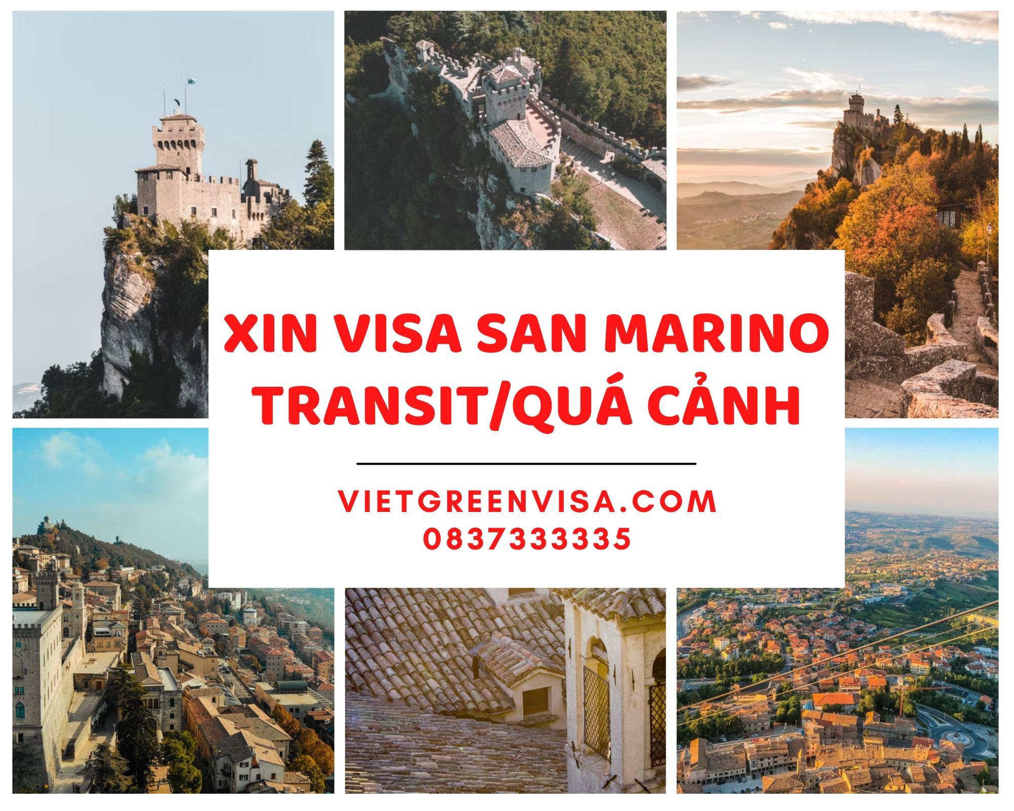 Xin visa quá cảnh qua San Marino, visa transit uy tín