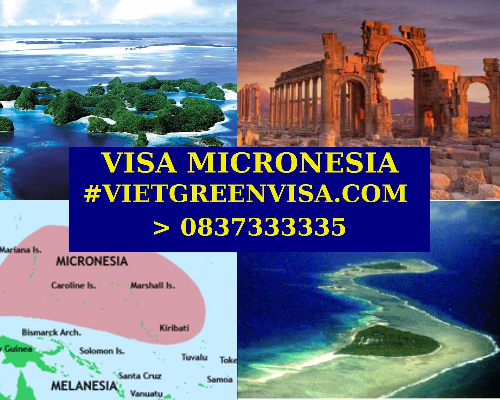 Dịch vụ Visa Micronesia trọn gói tại Hà Nội, Hồ Chí Minh