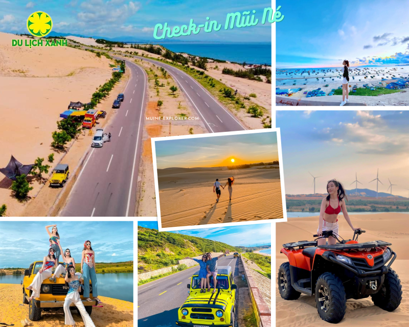 Tour Hà Nội Sài Gòn Phan Thiết Mũi Né 4 ngày Vietnam Airlines