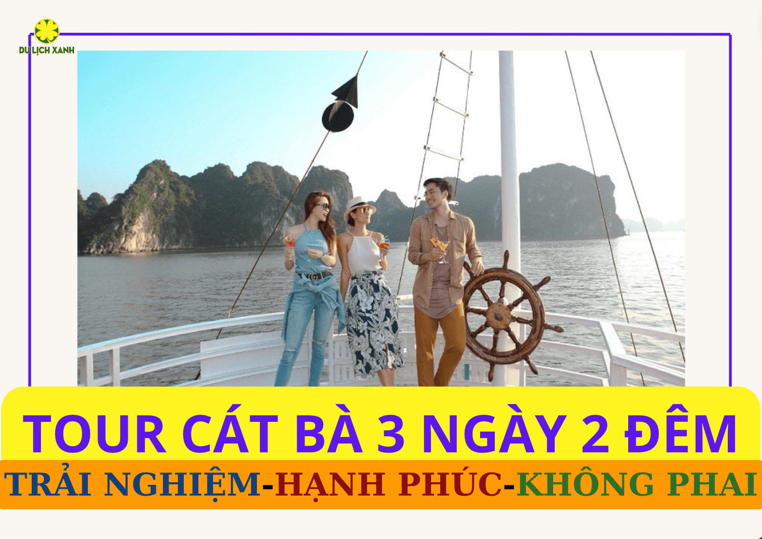 Tour Hà Nội Cát Bà 3 ngày 2 đêm