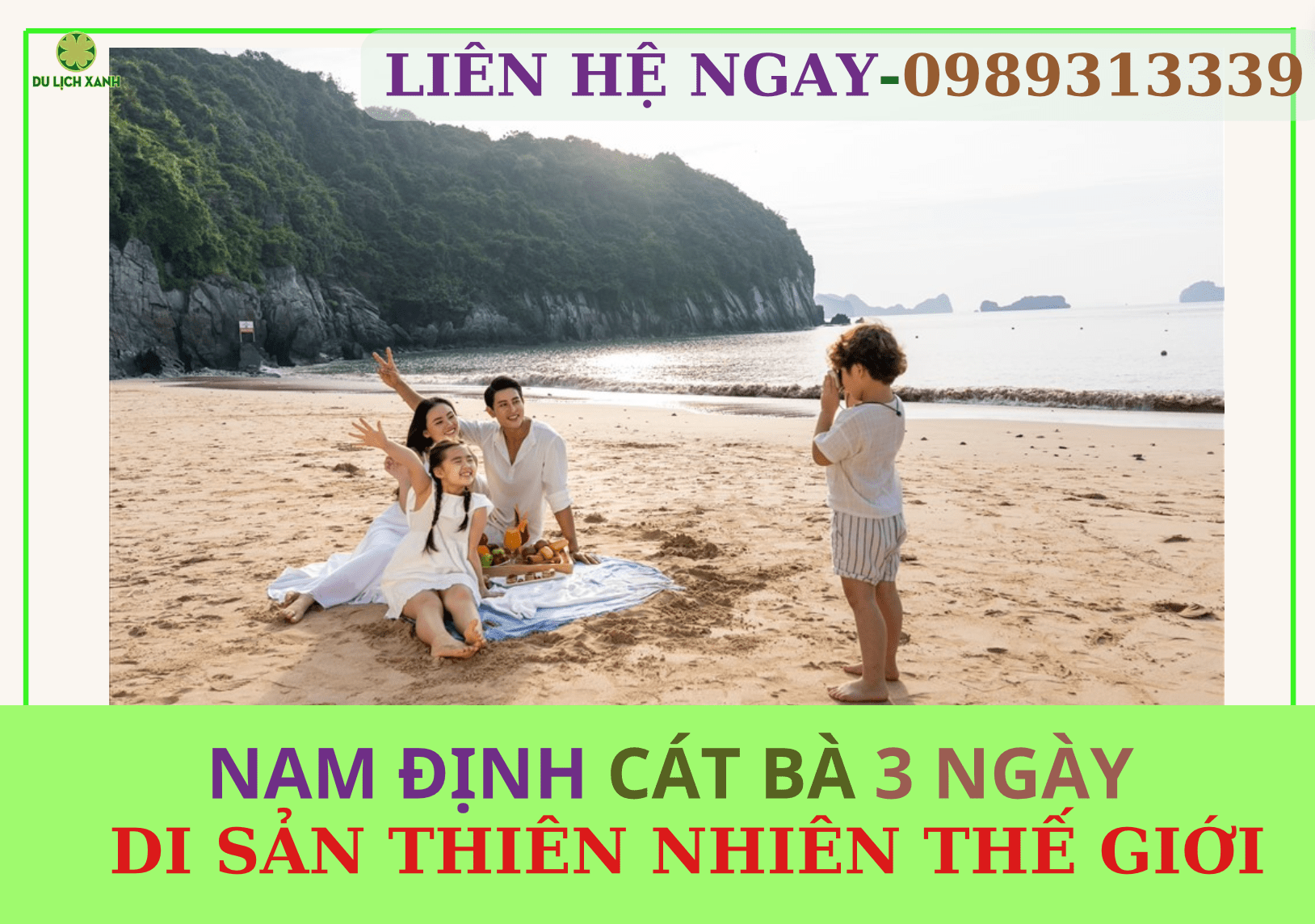 Tour du lịch Nam Định Cát Bà 3 ngày 2 đêm