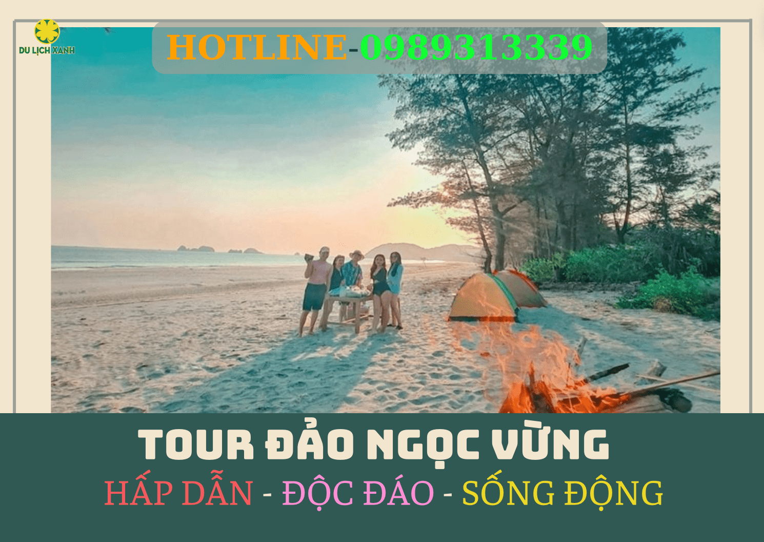 Tour đảo Ngọc Vừng 3 ngày 2 đêm hấp dẫn đáng nhớ