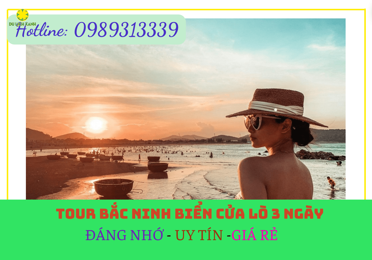 Tour Bắc Ninh biển Cửa Lò 3 ngày 2 đêm đáng nhớ