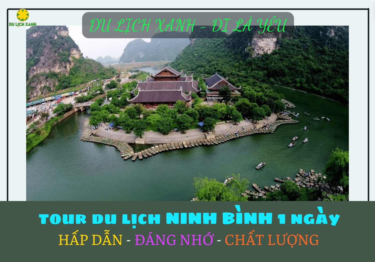 Tour du lịch Ninh Bình 1 ngày khởi hành Hà Nội