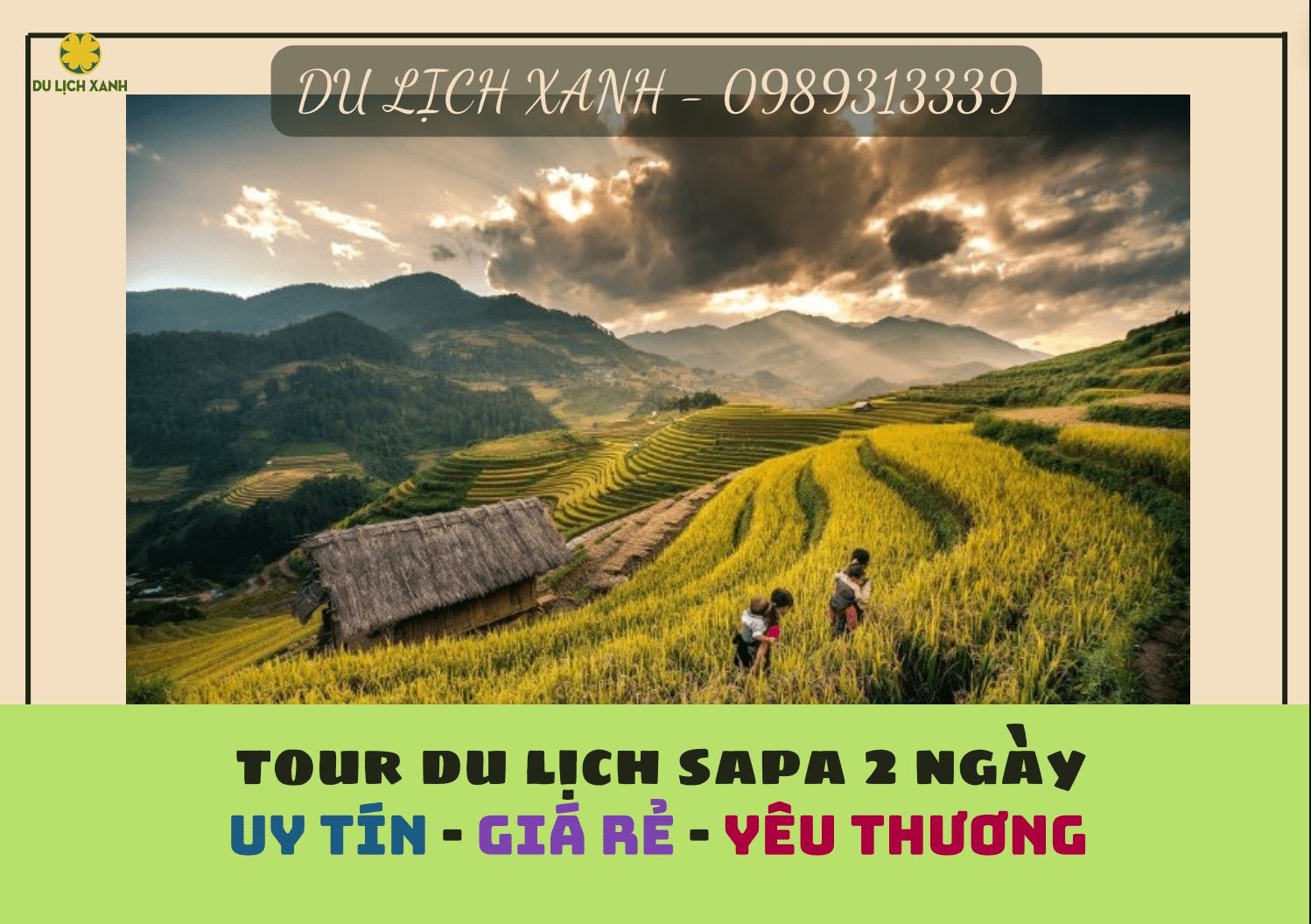 Tour du lịch Sapa 2 ngày 1 đêm khởi hành Hà Nội