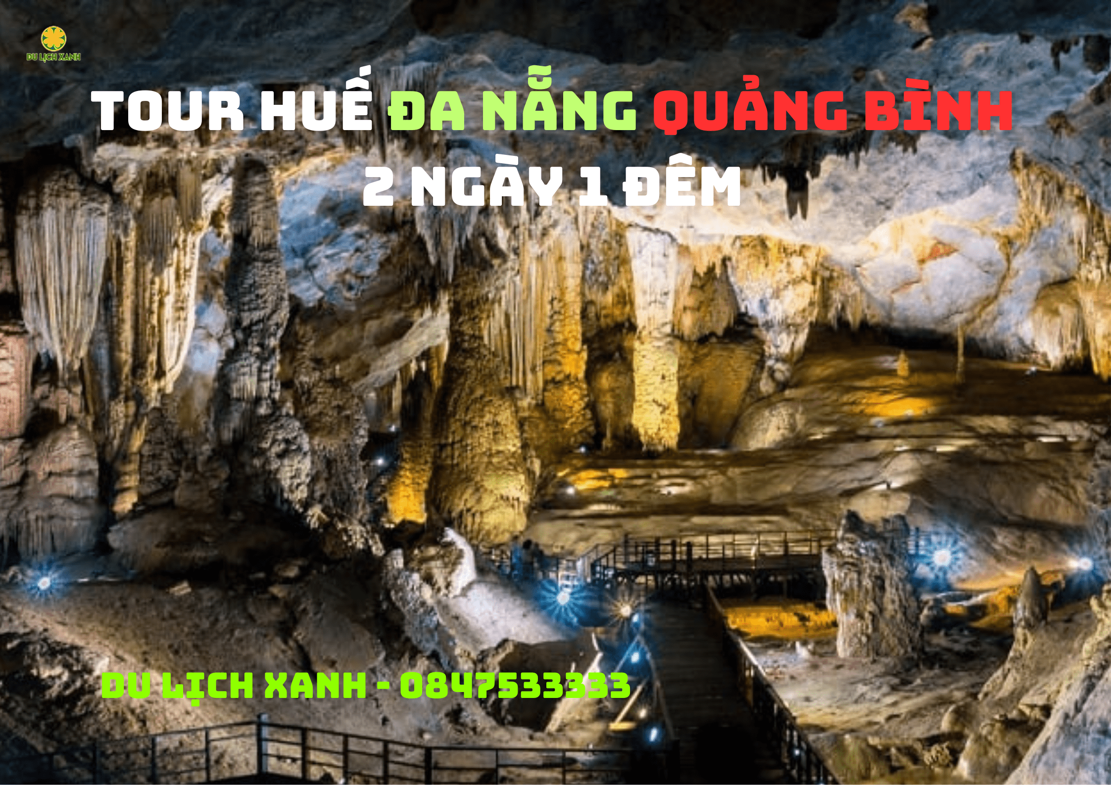 Tour Đà Nẵng - Huế - Quảng Bình 2 ngày 1 đêm