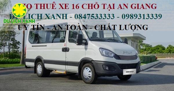 Du Lịch Xanh, Thuê xe 16 chỗ Tiền Giang, cho thuê xe du lịch 16 chỗ tại Tiền Giang, Thuê xe ô tô 16 chỗ tại Tiền Giang