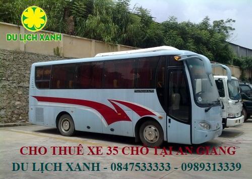 Cho thuê xe du lịch 35 chỗ tại An Giang giá rẻ