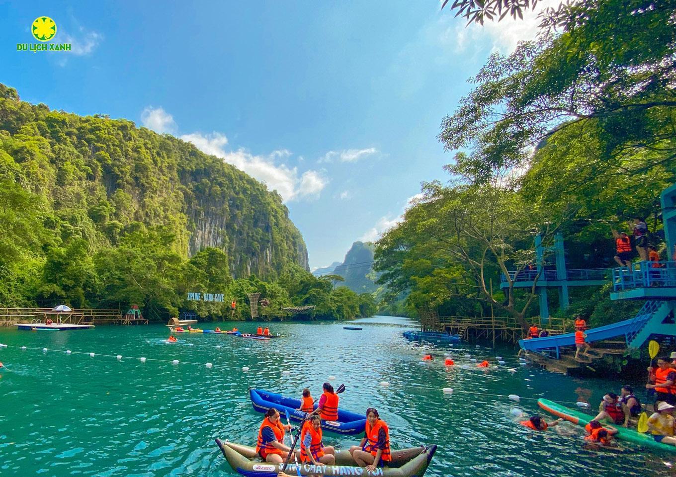 Lịch trình tour Quảng Bình 3 ngày 2 đêm ghép khách: Bang Onsen – Phong Nha Kẻ Bàng – Thung Lũng Hava – Vũng Chùa – Đá Nhảy