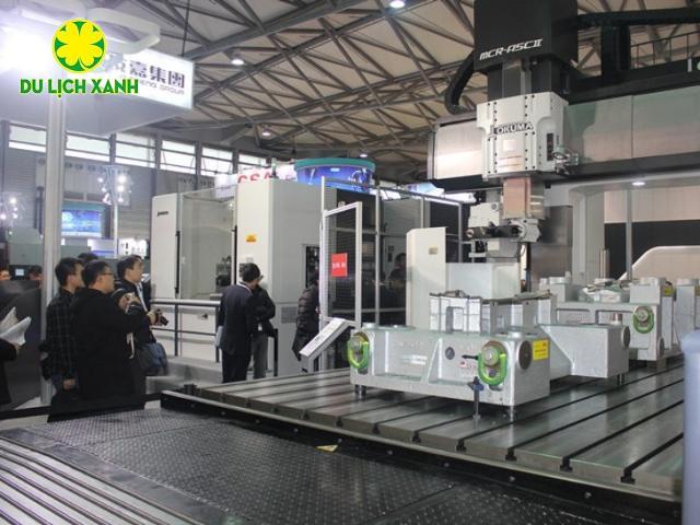 Tour hội chợ công cụ máy móc CNC 