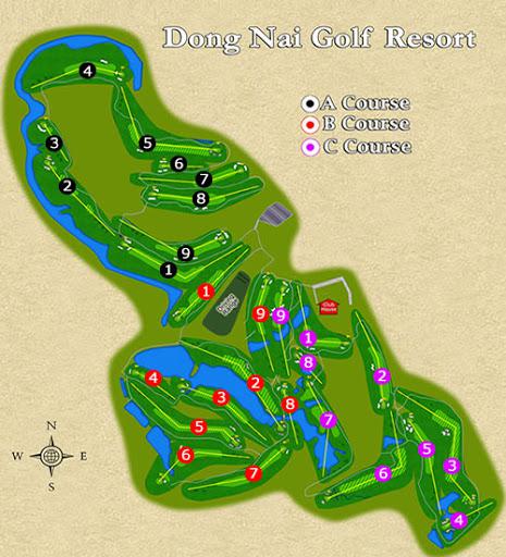Sân Đồng Nai Golf Resort 27 lỗ cuối tuần