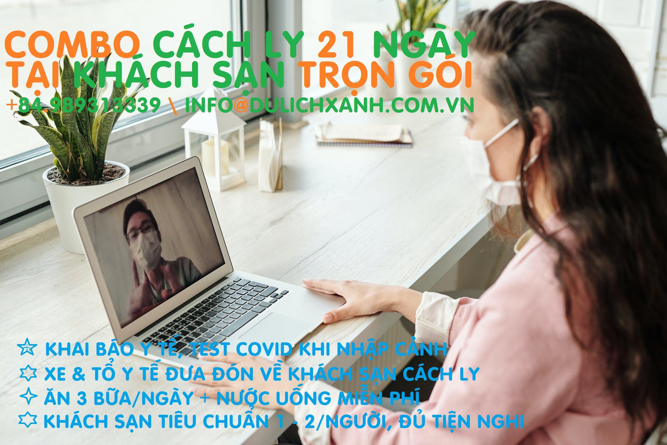 Combo Khách sạn cách ly 21 ngày tại Hà Nội