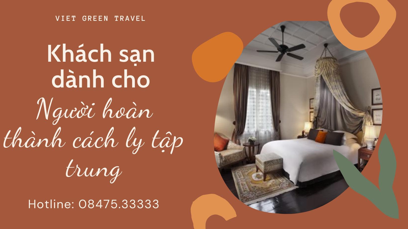 Khách sạn dành cho người hoàn thành cách ly tập trung