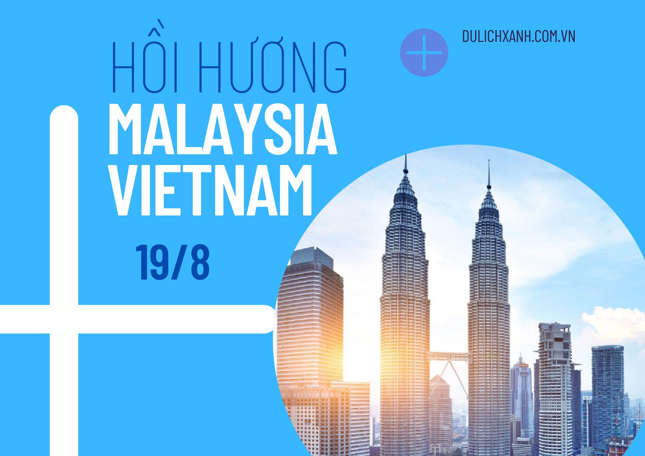 Chuyến bay hồi hương từ Malaysia về Việt Nam 19/ 8