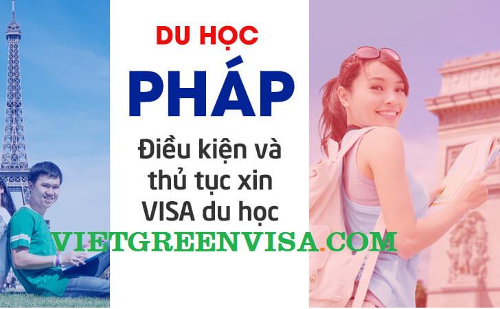 Viet Green Visa, visa du học Pháp, làm visa Pháp