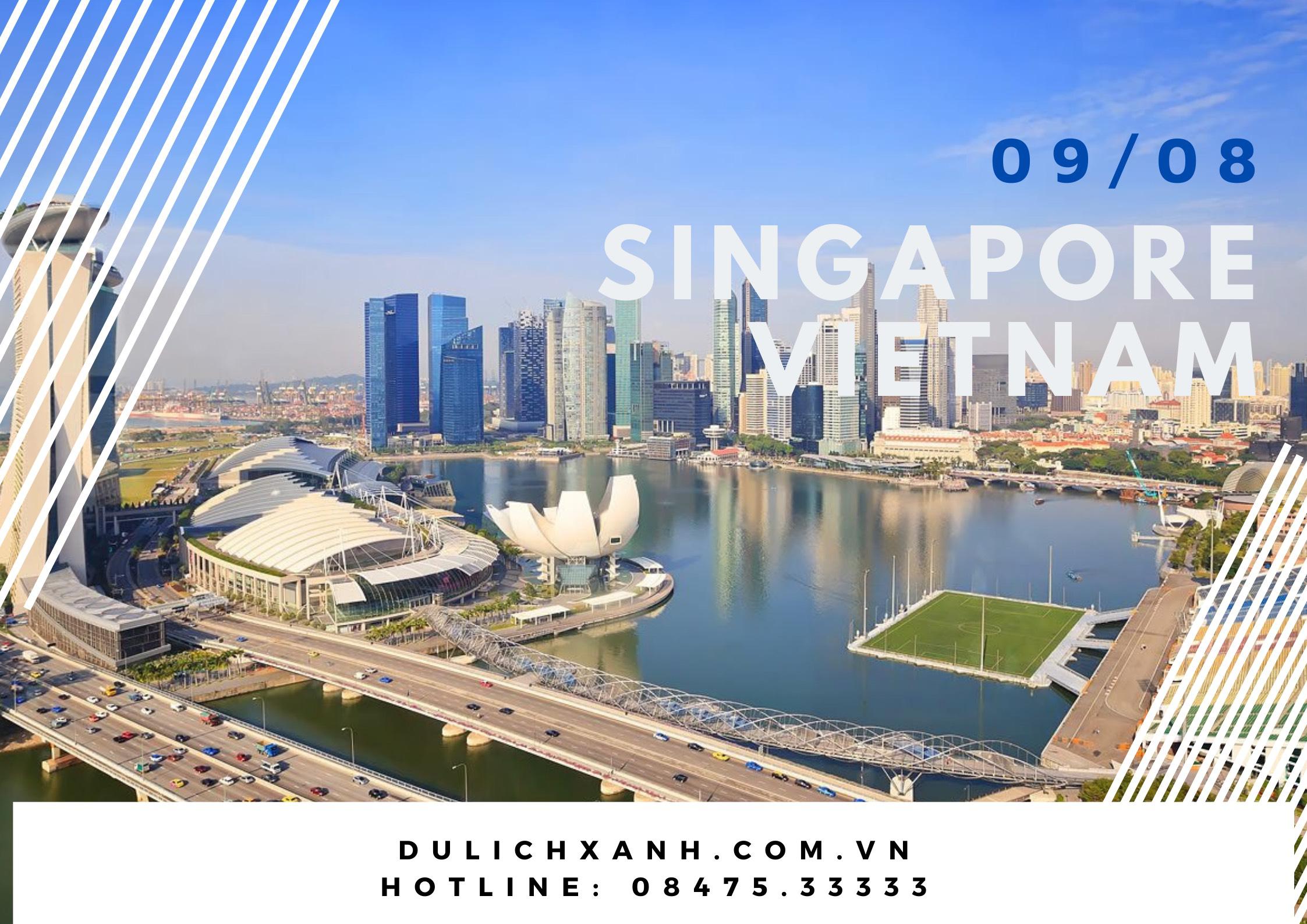 Đăng ký chuyến bay từ Singapore về Việt Nam tháng 8