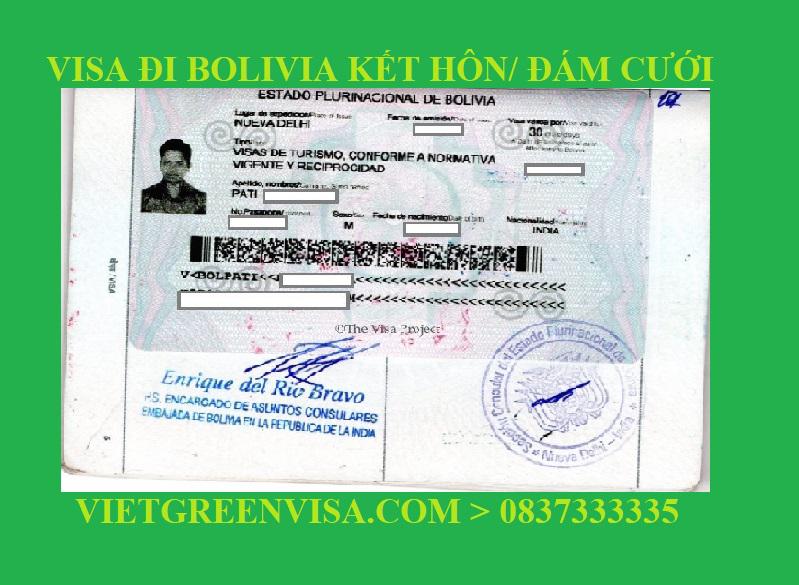 Làm Visa Bolivia kết hôn, sang Bolivia tổ chức đám cưới