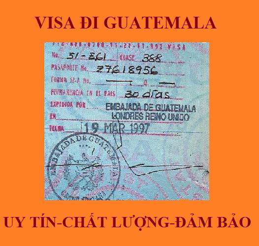 Tư vấn xin Visa Guatemala trọn gói tại Hà Nội, Hồ Chí Minh