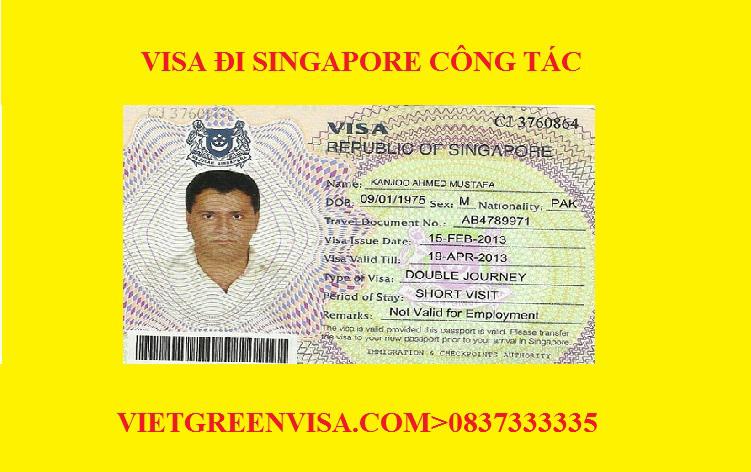 Xin Visa Singapore công tác uy tín, giá rẻ, nhanh gọn