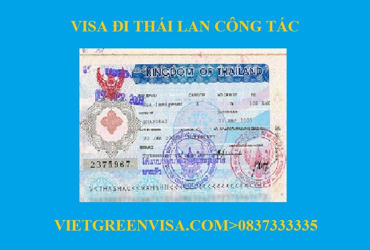 Dịch vụ Visa Thái Lan công tác uy tín, giá rẻ, nhanh gọn