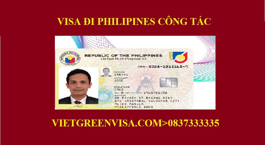 Dịch vụ Visa Philipines công tác uy tín, giá rẻ, nhanh gọn