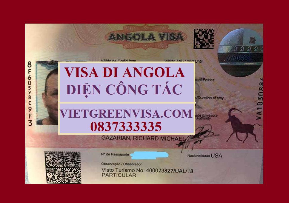 Xin Visa Angola công tác uy tín, giá rẻ, nhanh gọn
