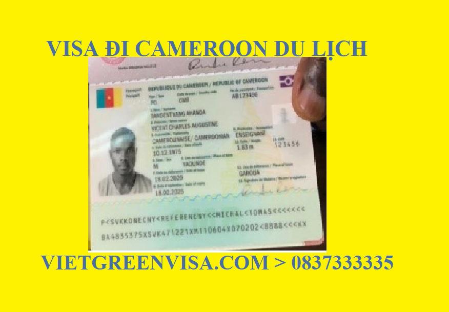 Làm Visa du lịch Cameroon uy tín, trọn gói, chất lượng