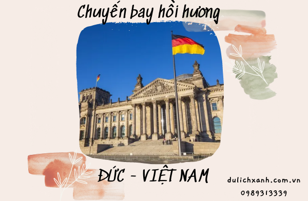 Đặt vé máy bay từ Đức về Việt Nam - Hồi hương & Chuyên gia – Lịch bay tháng 2+3/2022