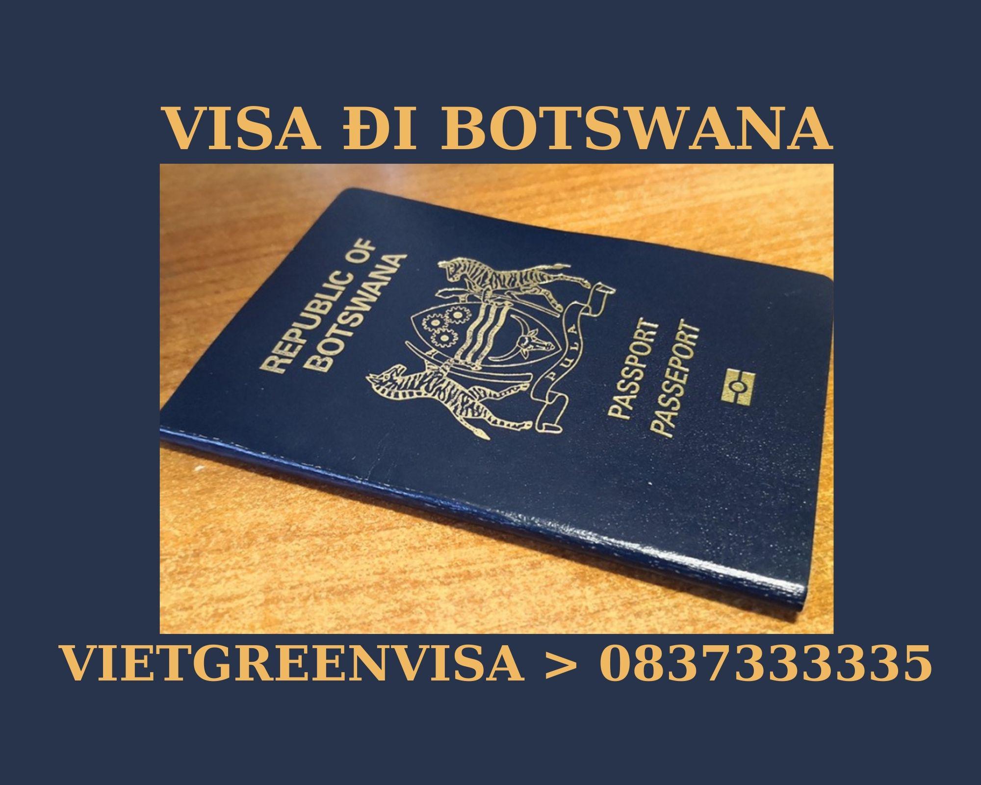 Làm Visa du lịch Botswana uy tín, trọn gói
