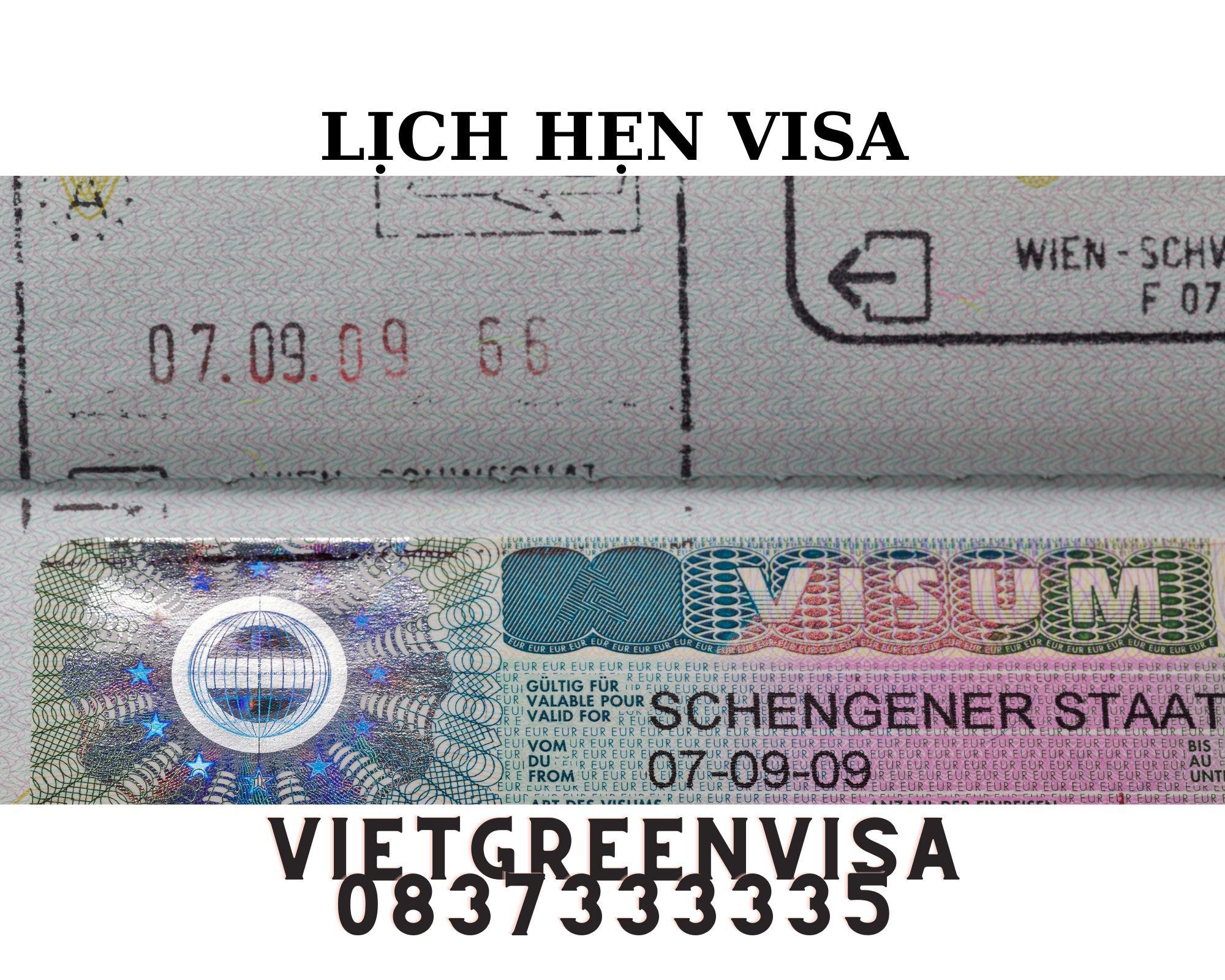 Dịch vụ đặt lịch hẹn phỏng visa visa Áo