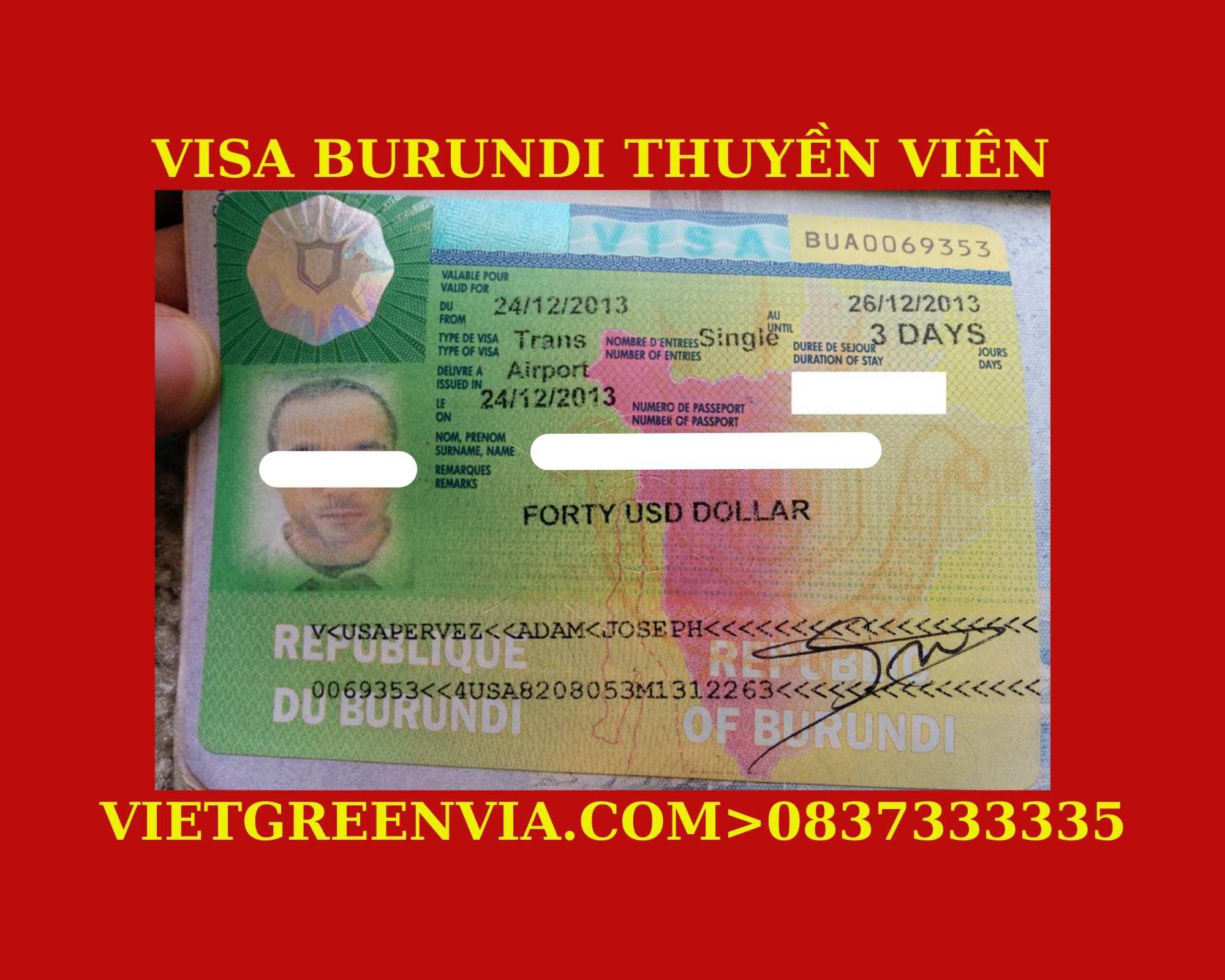 Làm Visa thuyền viên đi Burundi Nhận tàu, Lái tàu