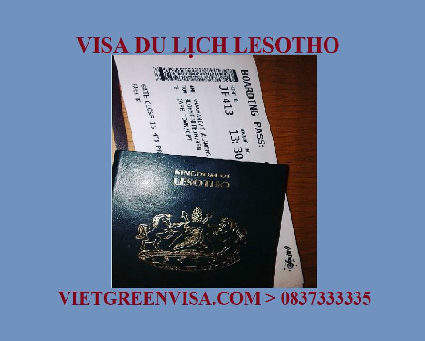 Làm Visa du lịch Lesotho uy tín, trọn gói 