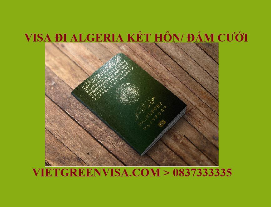 Dịch vụ xin Visa sang Algeria tổ chức đám cưới, kết hôn