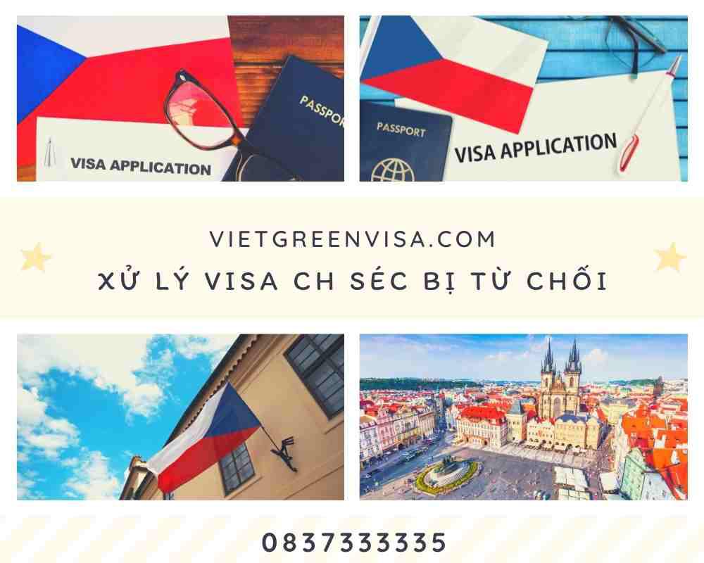 Xử lý visa CH Séc bị từ chối, làm lại visa CH Séc bị từ chối
