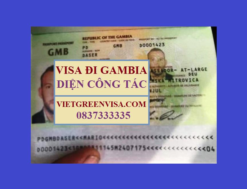 Xin Visa công tác Gambia nhanh chóng, trọn gói
